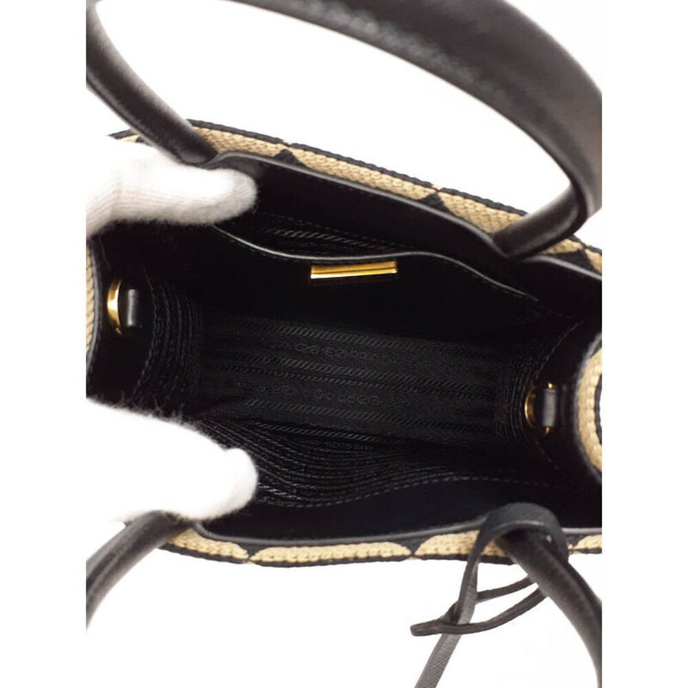 Prada Symbol Jacquard Embroidery Bag - Picture 3 of 9